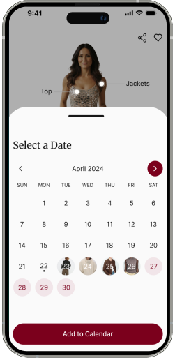 Atelia app — Calendar Scheduling
